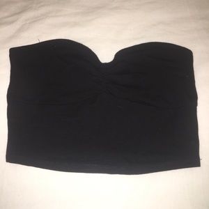 Forever 21 cropped bandeau top